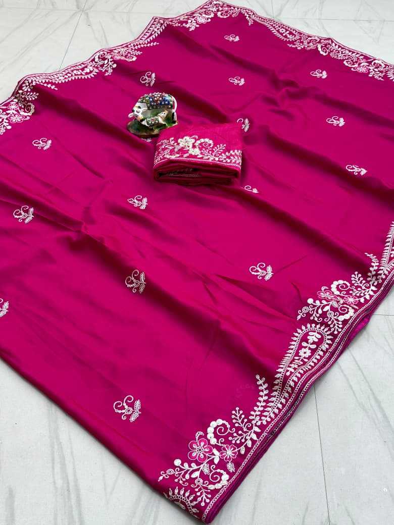Pure Silk Soft Saree in Peacock Blue