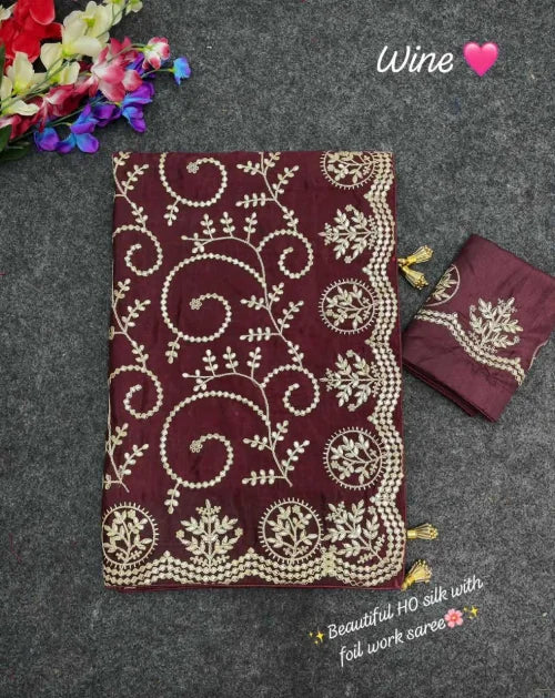 Pure Silk Soft Saree in Lemon Ginger
