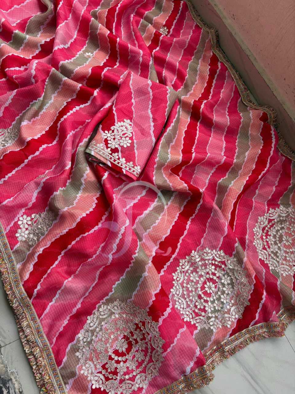 Soft Kota Leheriya Saree