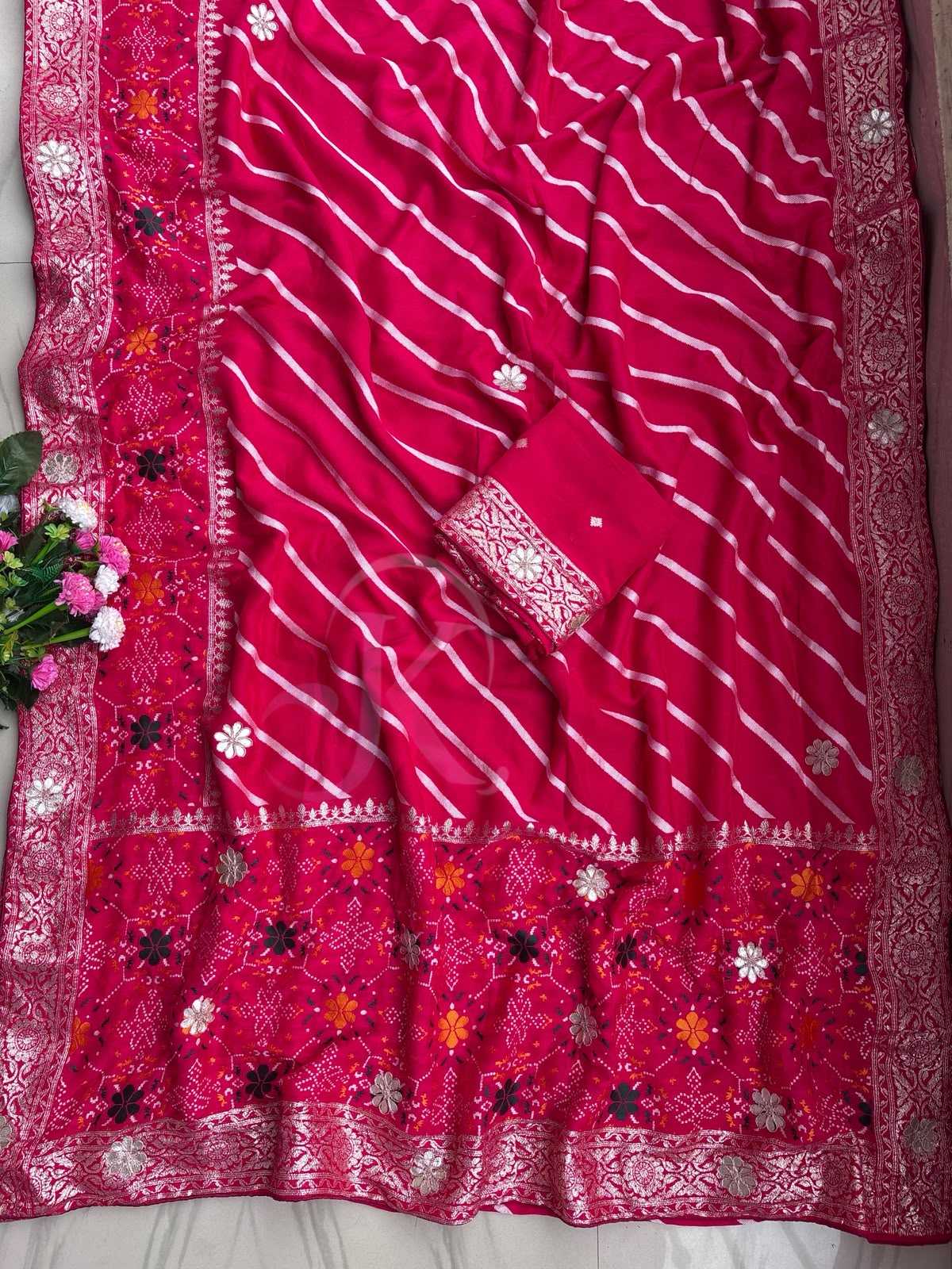 Dola Silk Saree in Yellow