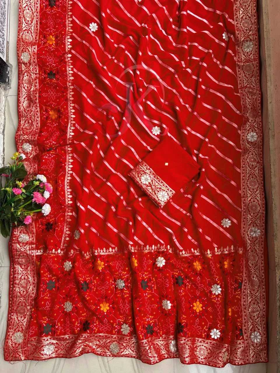 Dola Silk Saree in Yellow