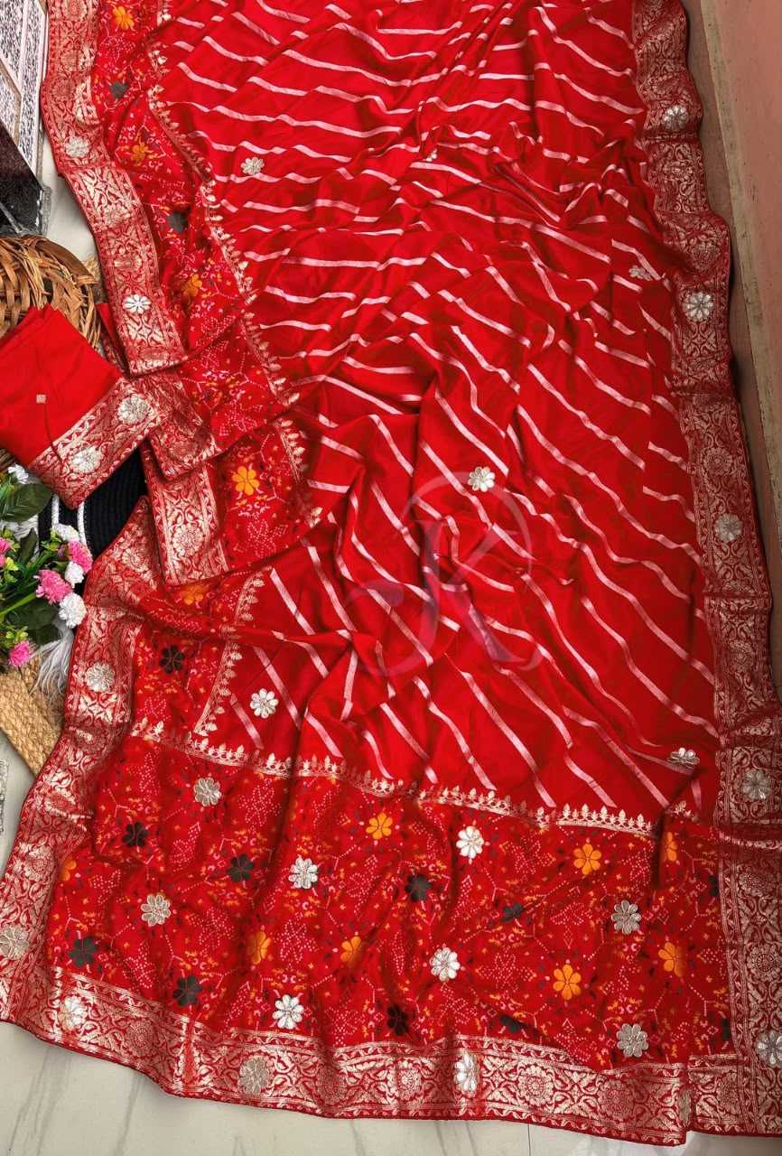 Dola Silk Saree in Yellow