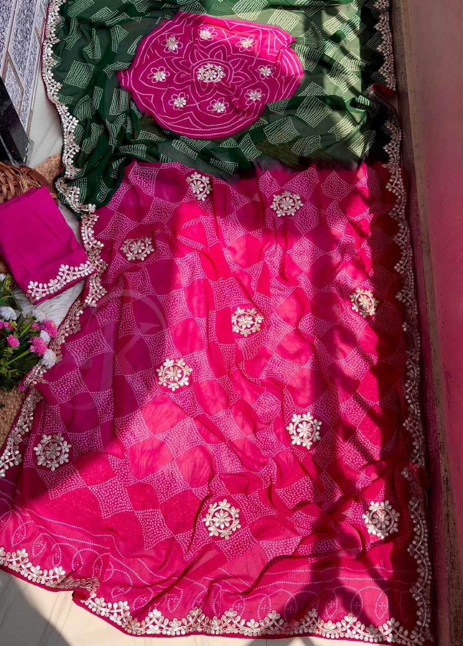 Premium Georgette Designer Saree 445