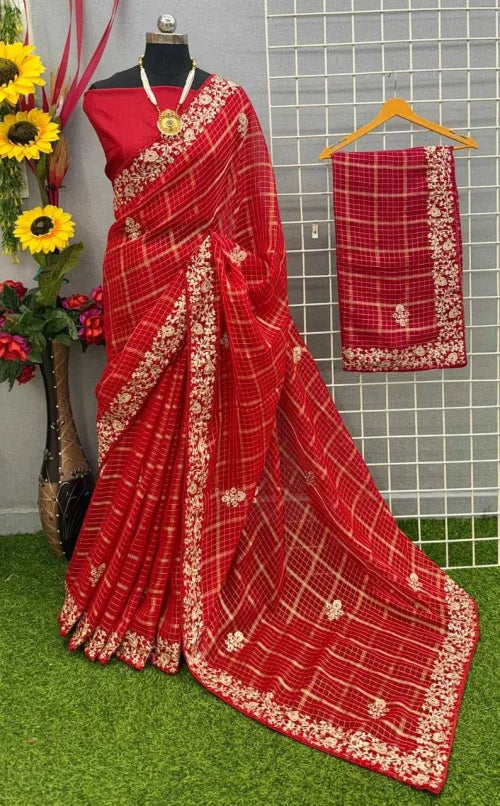 Viscose Designer Saree JT-148788