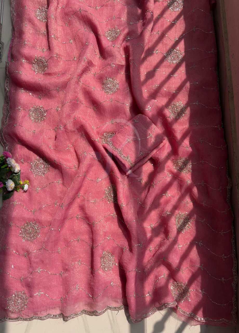 Mulberry Sequence Saree