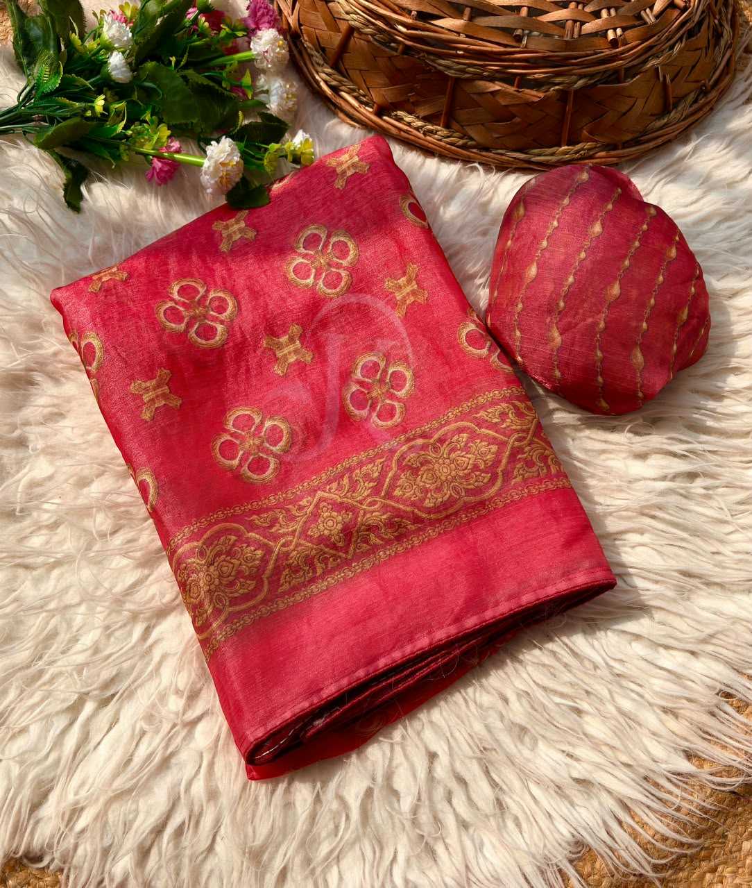 Satin Traditional Saree