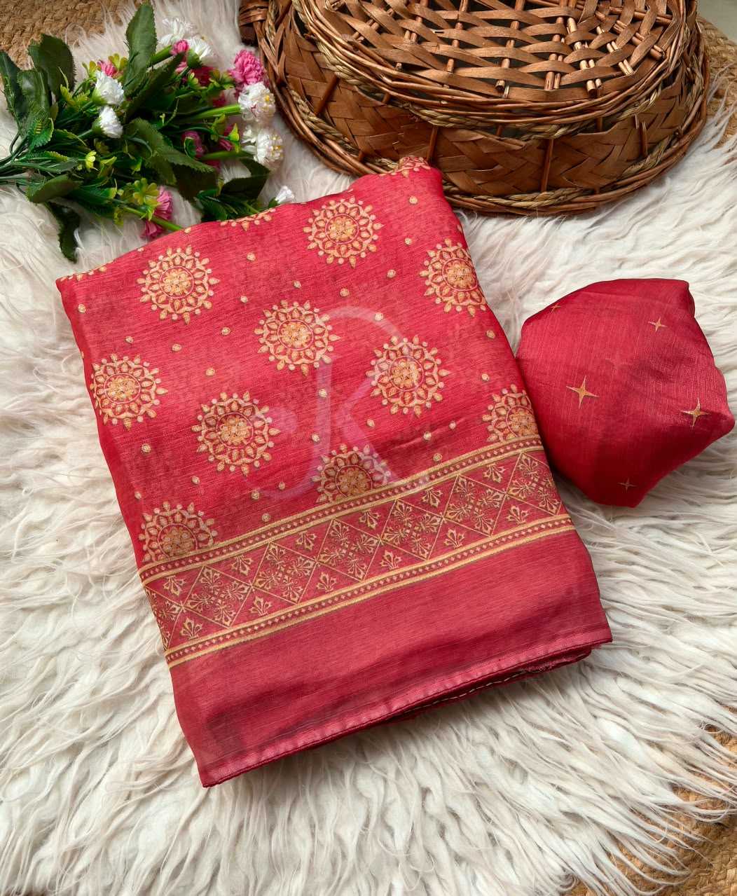 Satin Traditional Saree