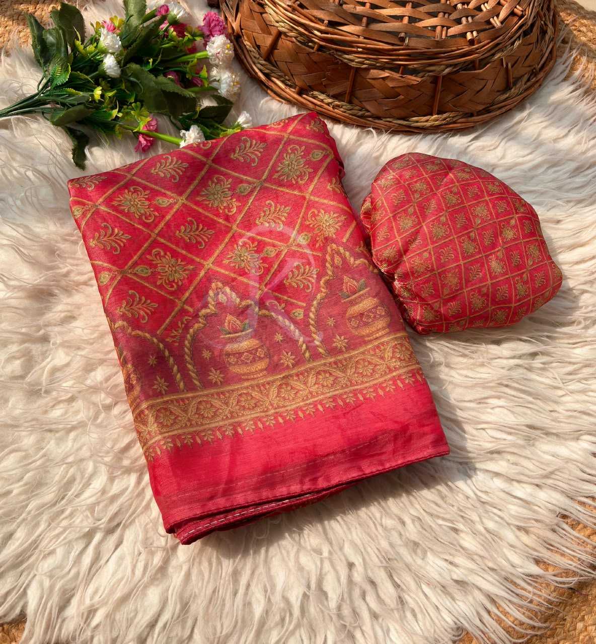 Satin Traditional Saree