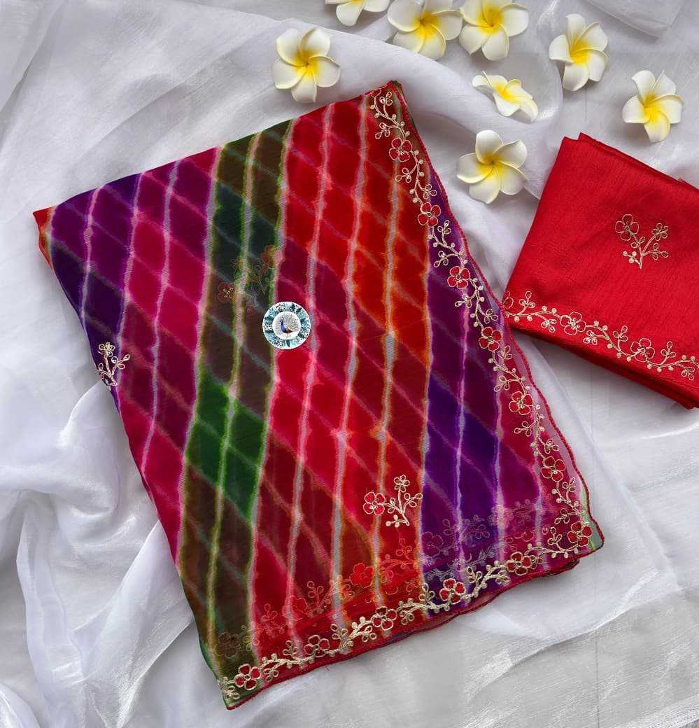Zaina Chiffon Sequence Saree