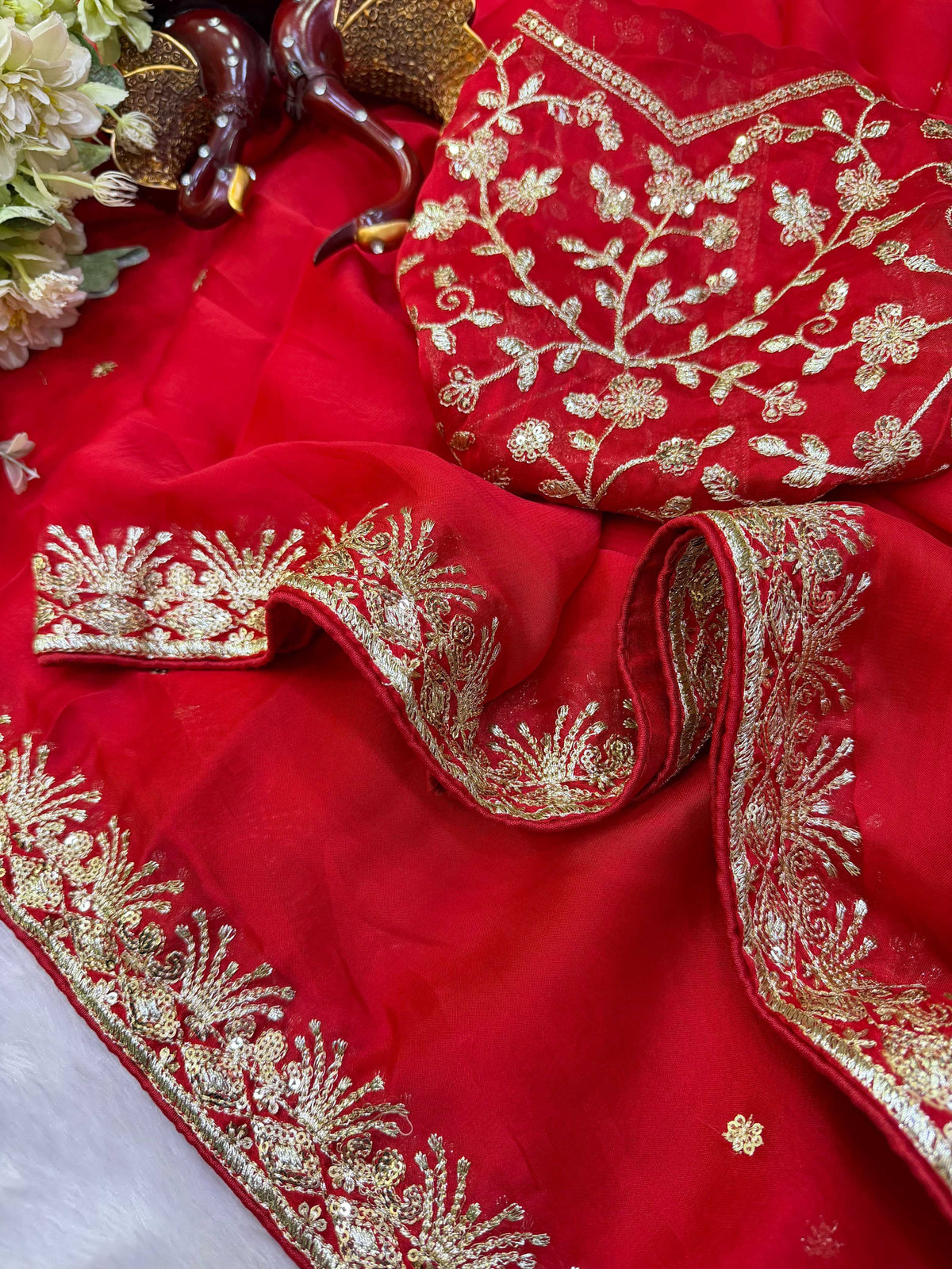 Rangoli Silk Sequence Saree 5526