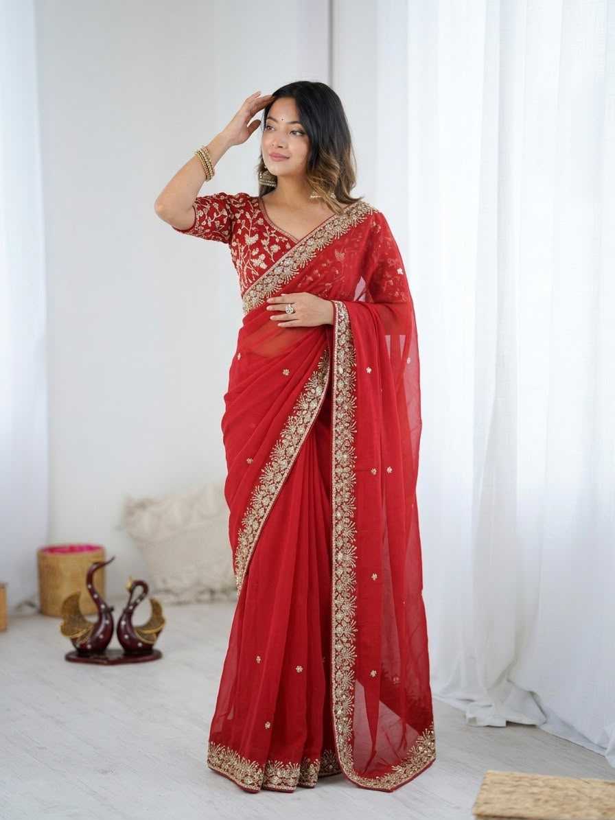 Rangoli Silk Sequence Saree 5526