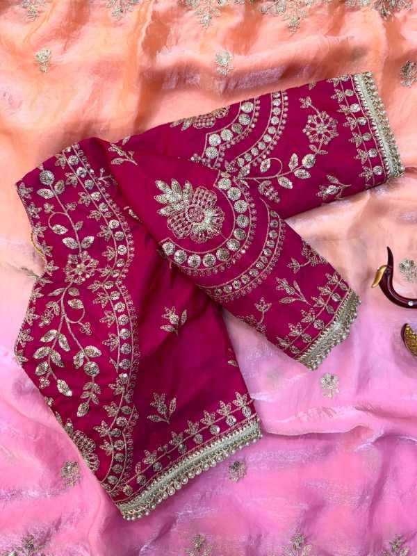 Space Silk Sequin Saree