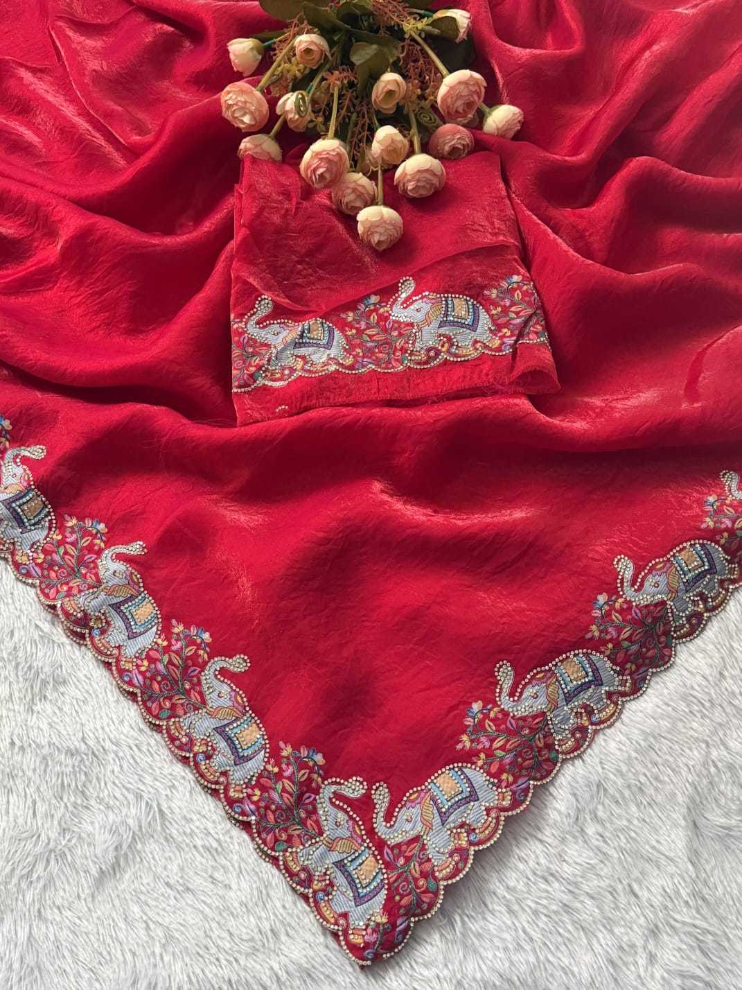 Ails Space Silk Designer Saree