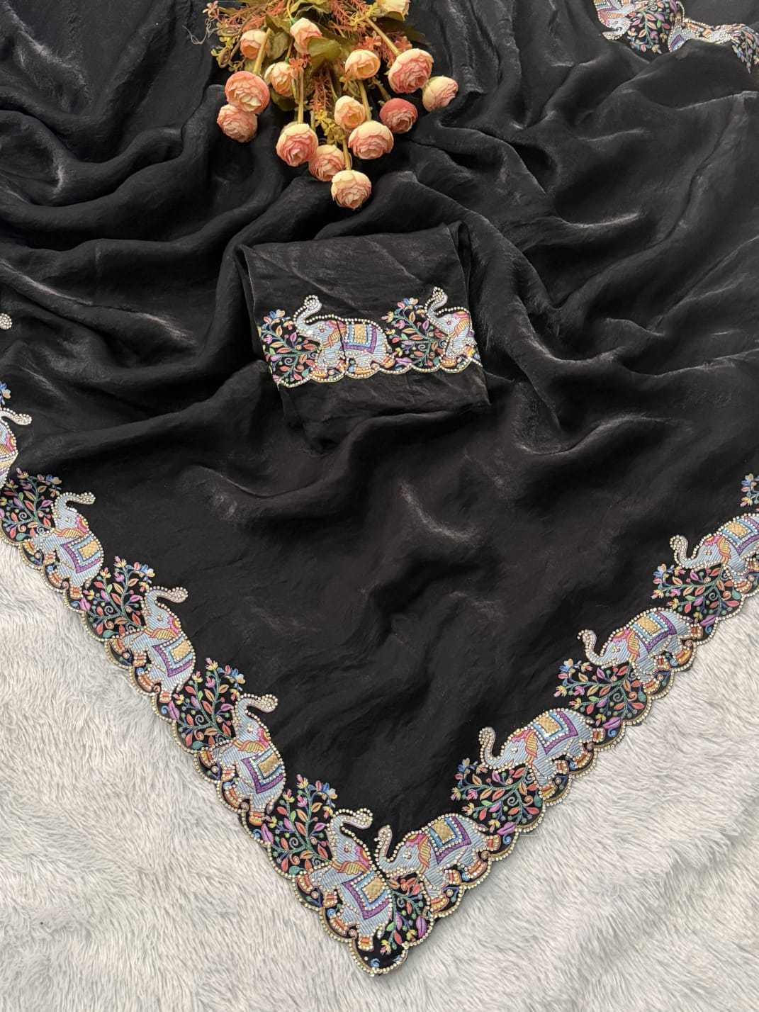 Ails Space Silk Designer Saree