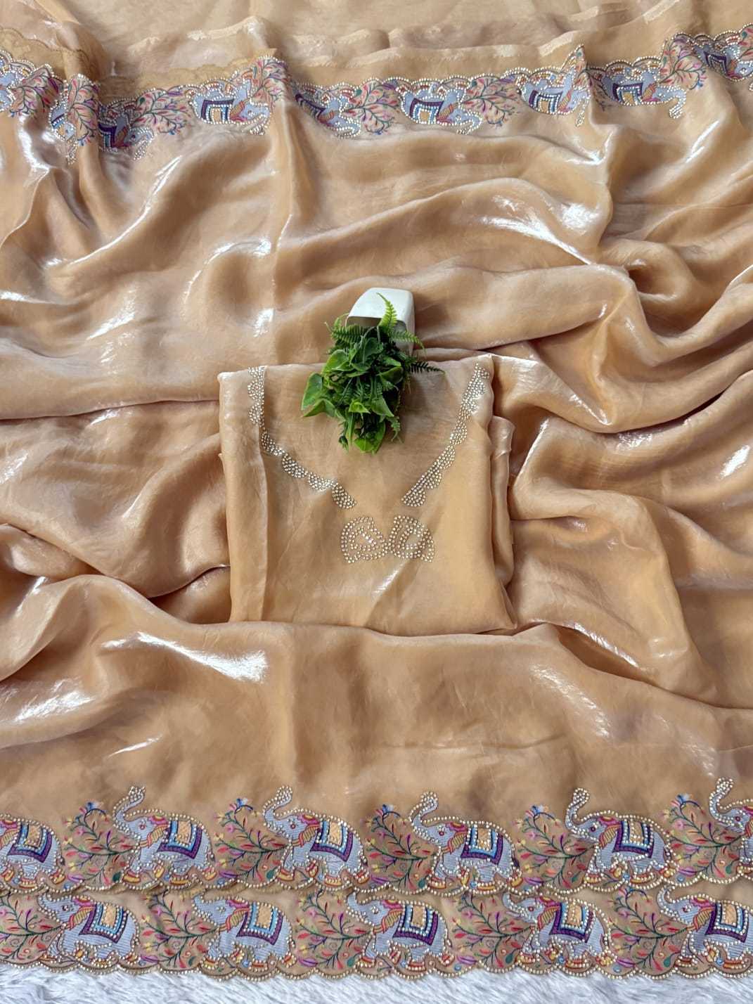 Ails Space Silk Designer Saree