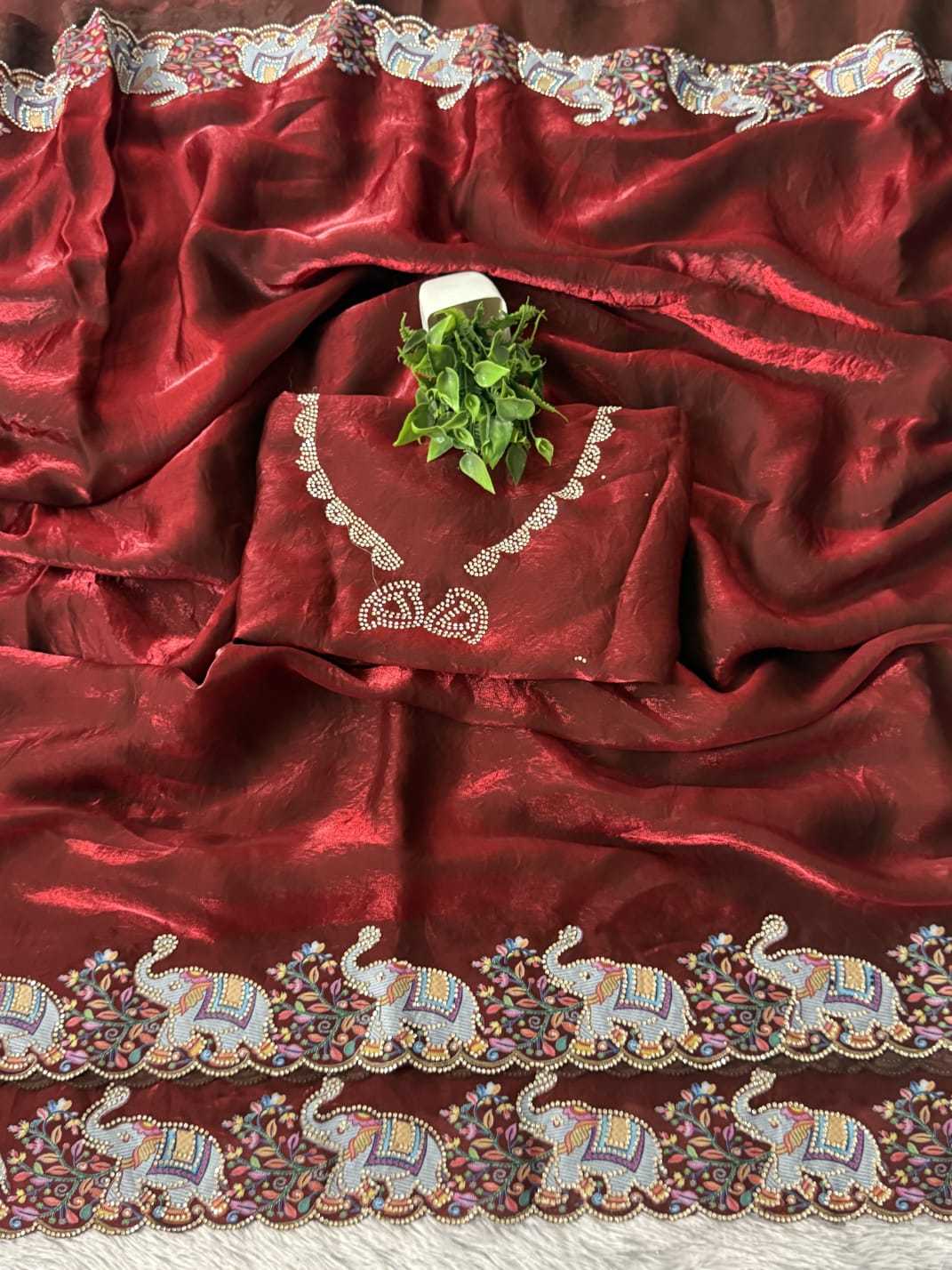 Ails Space Silk Designer Saree