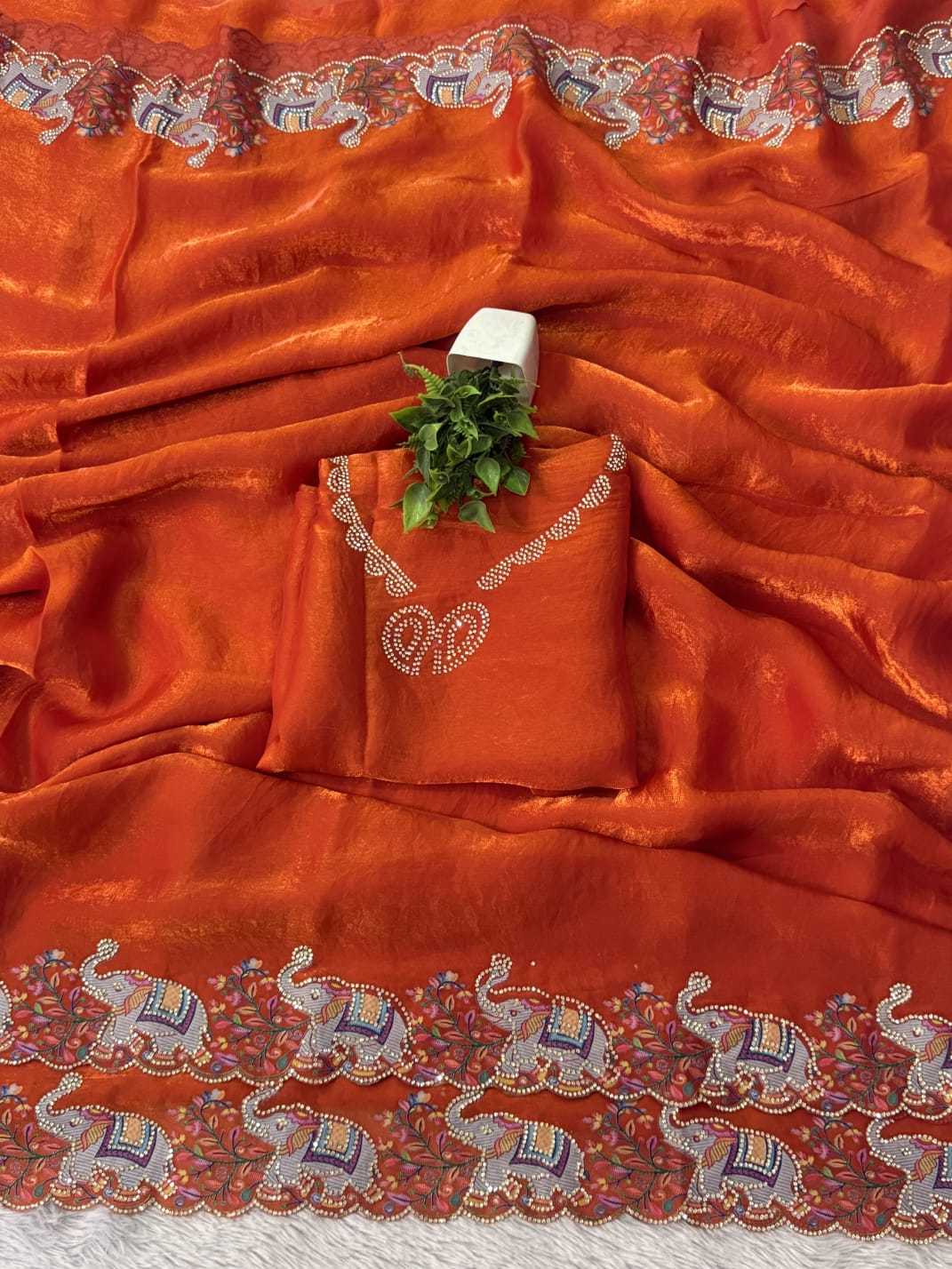 Ails Space Silk Designer Saree