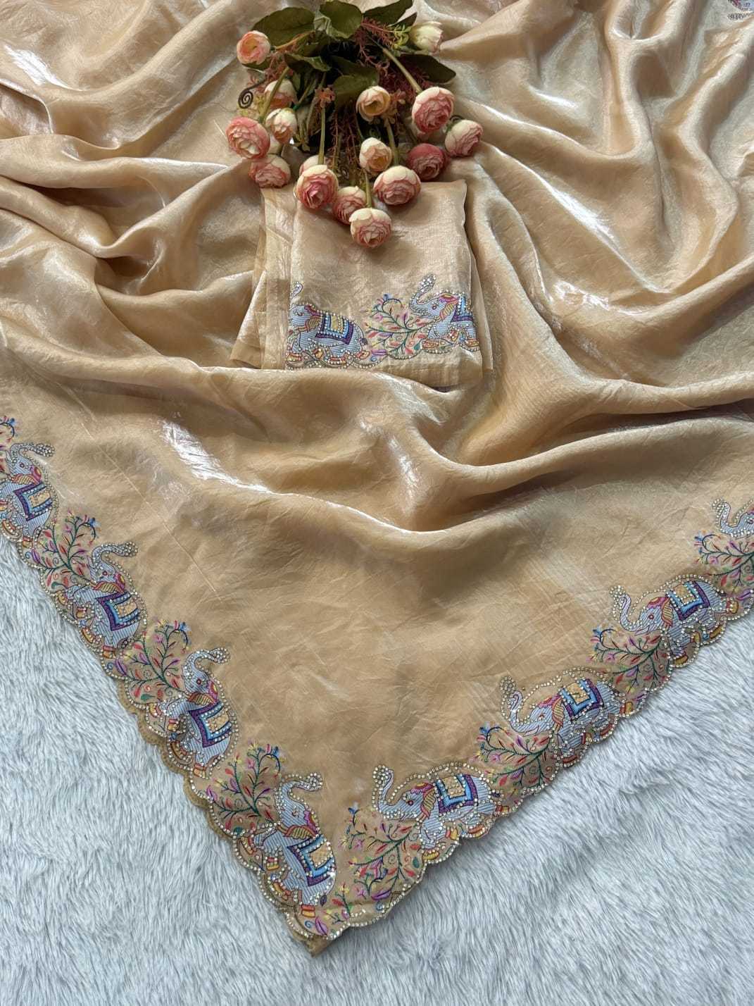 Ails Space Silk Designer Saree