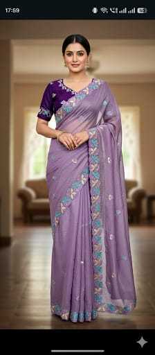 Chiffon Saree