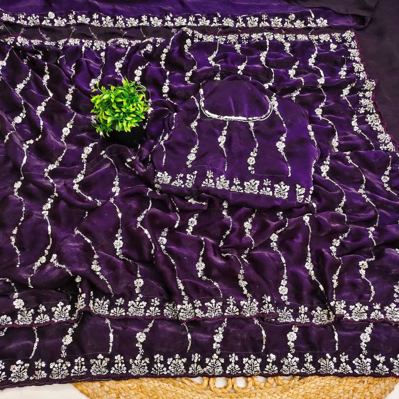Space Silk Heavy Saree
