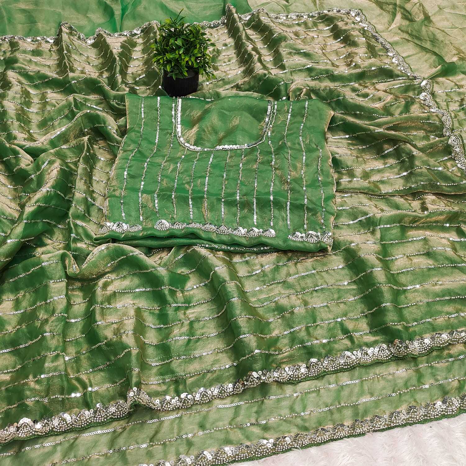 Party Wear Silk Saree