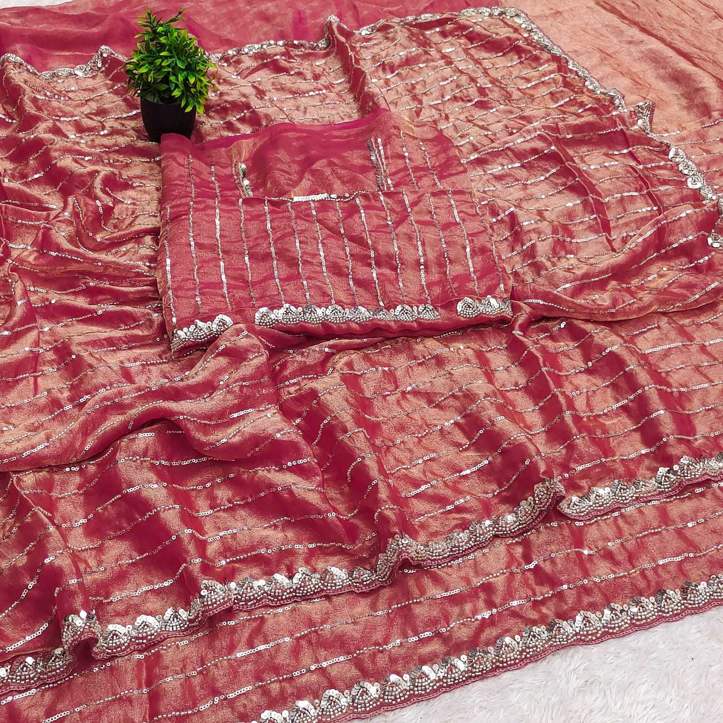 Party Wear Silk Saree