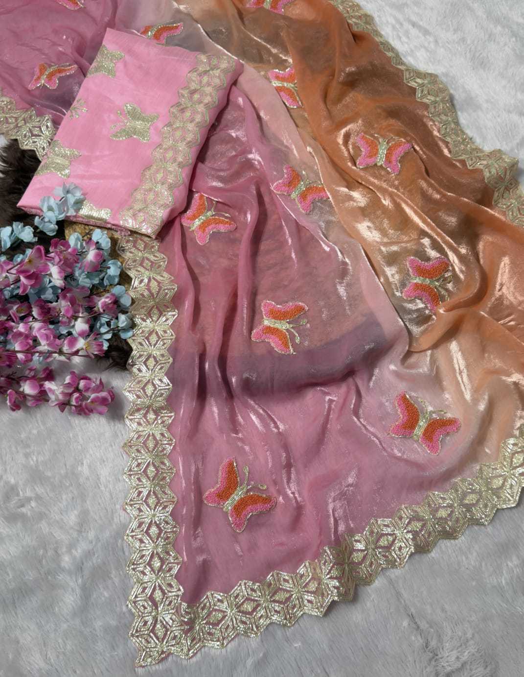 Space Silk Designer Saree