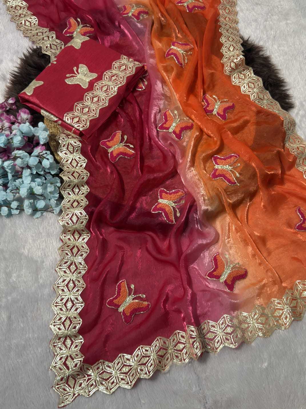 Space Silk Designer Saree