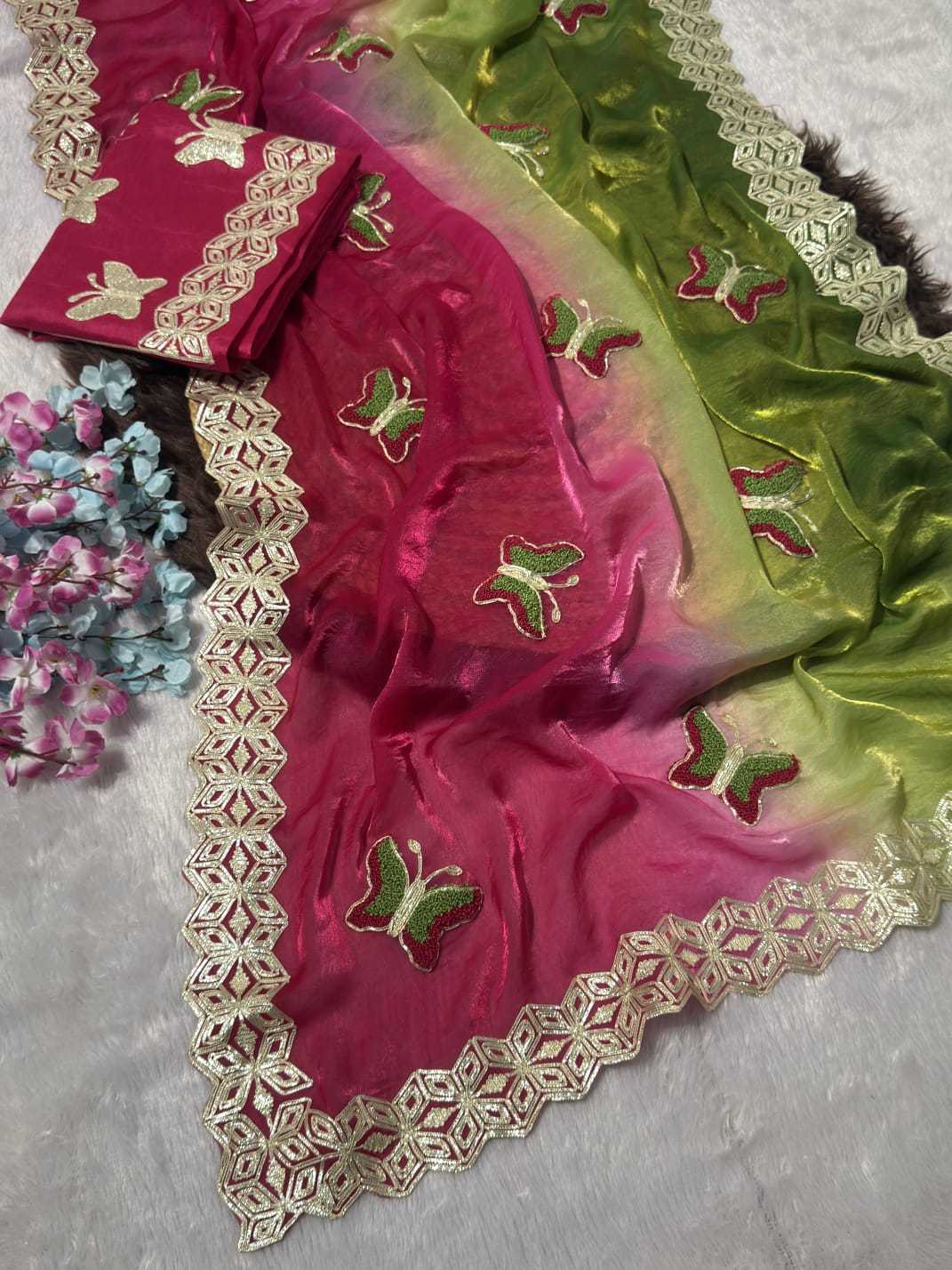 Space Silk Designer Saree