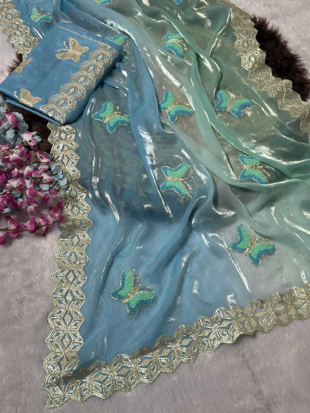 Space Silk Designer Saree