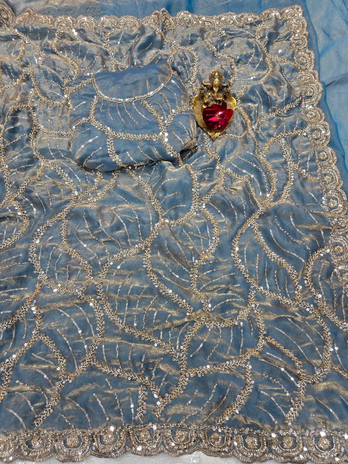 Space Silk Designer Saree