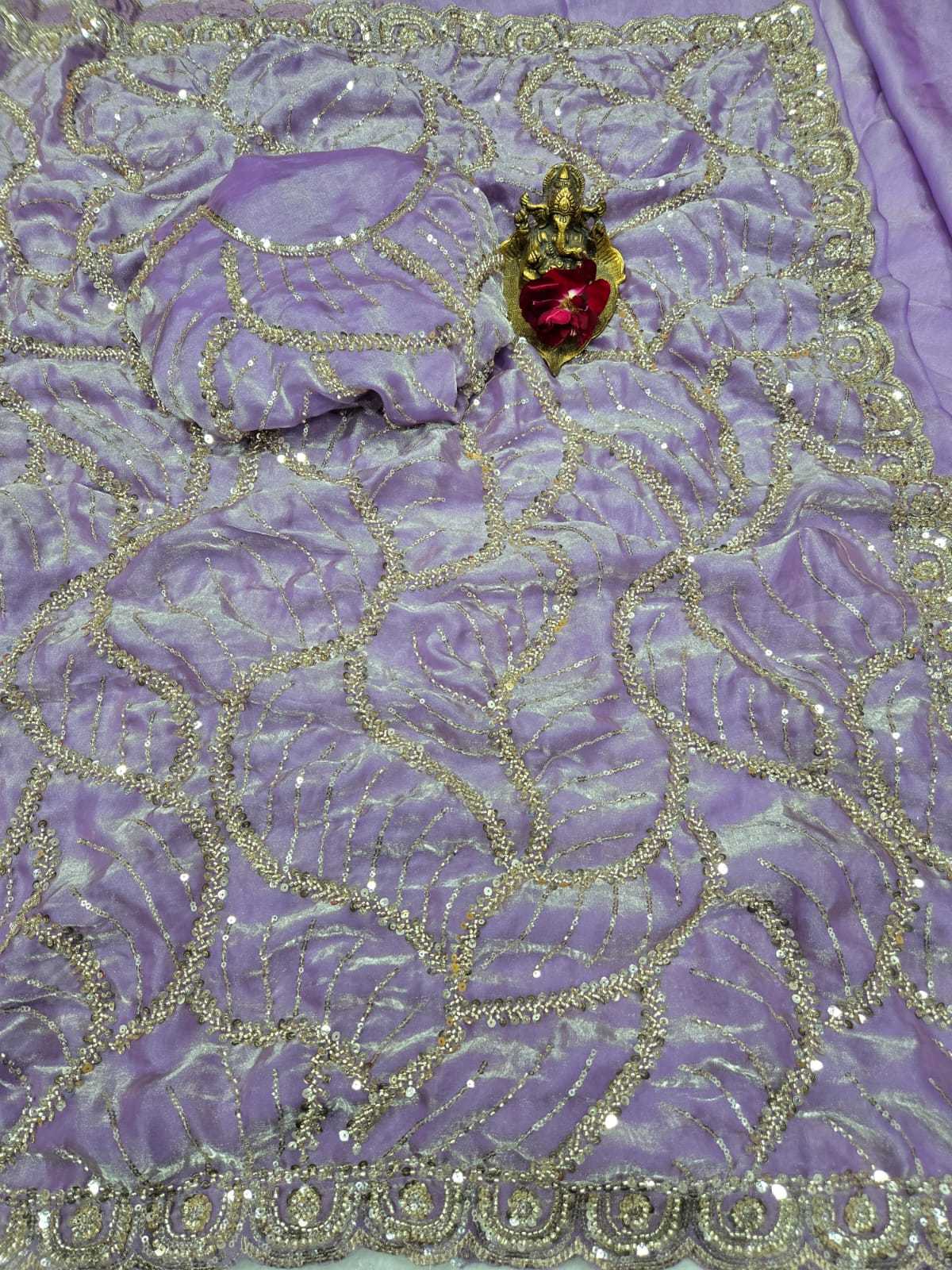 Space Silk Designer Saree