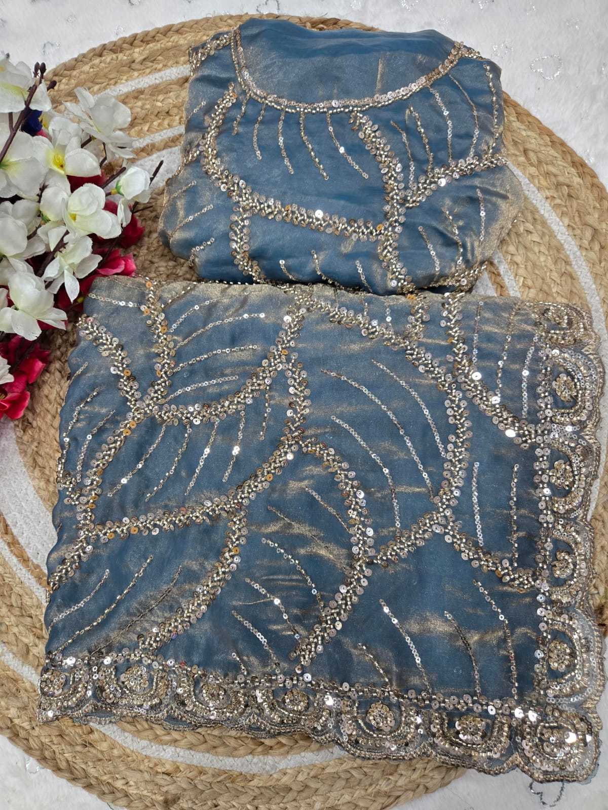 Space Silk Designer Saree