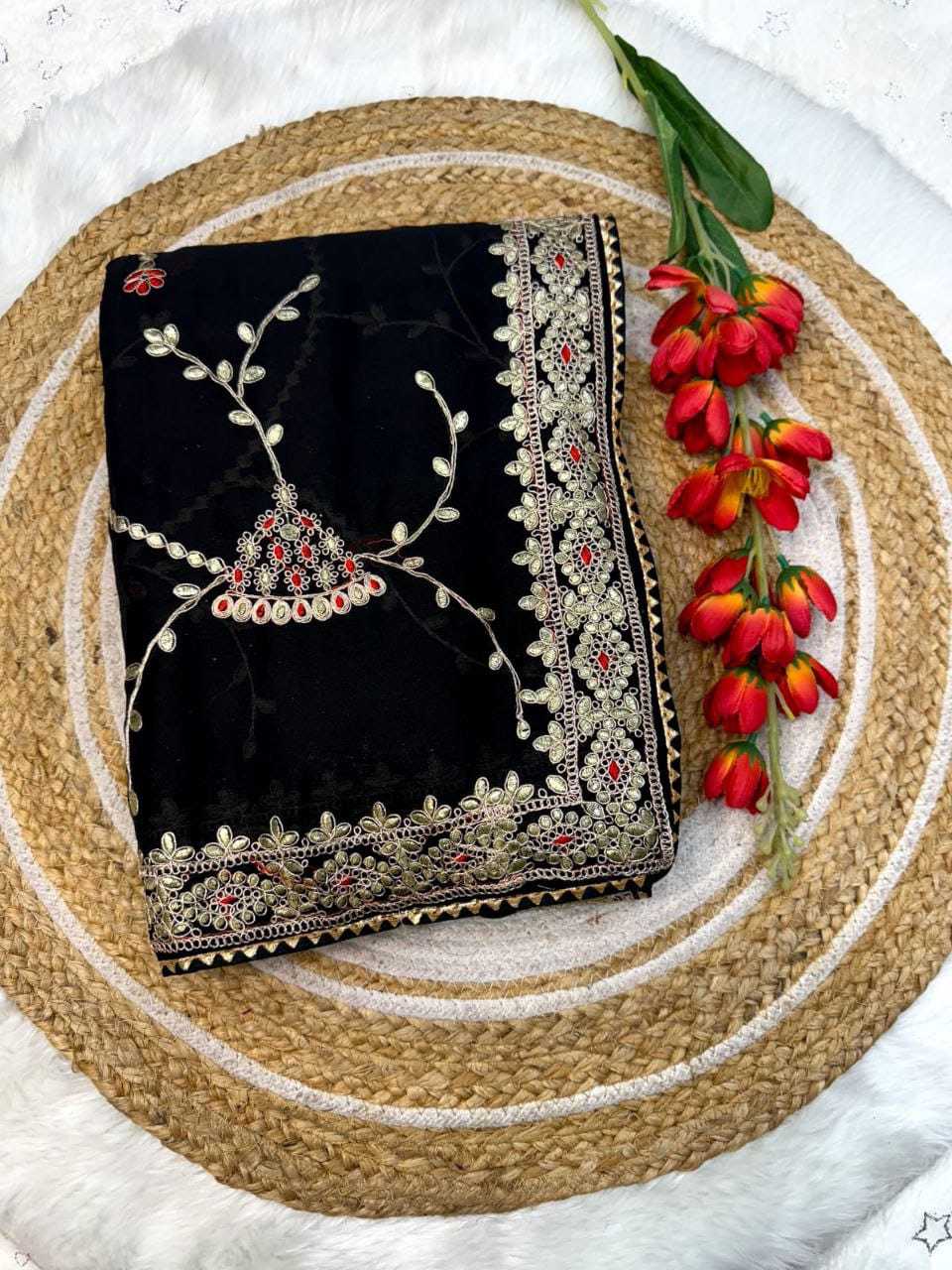 Chiffon Designer Saree