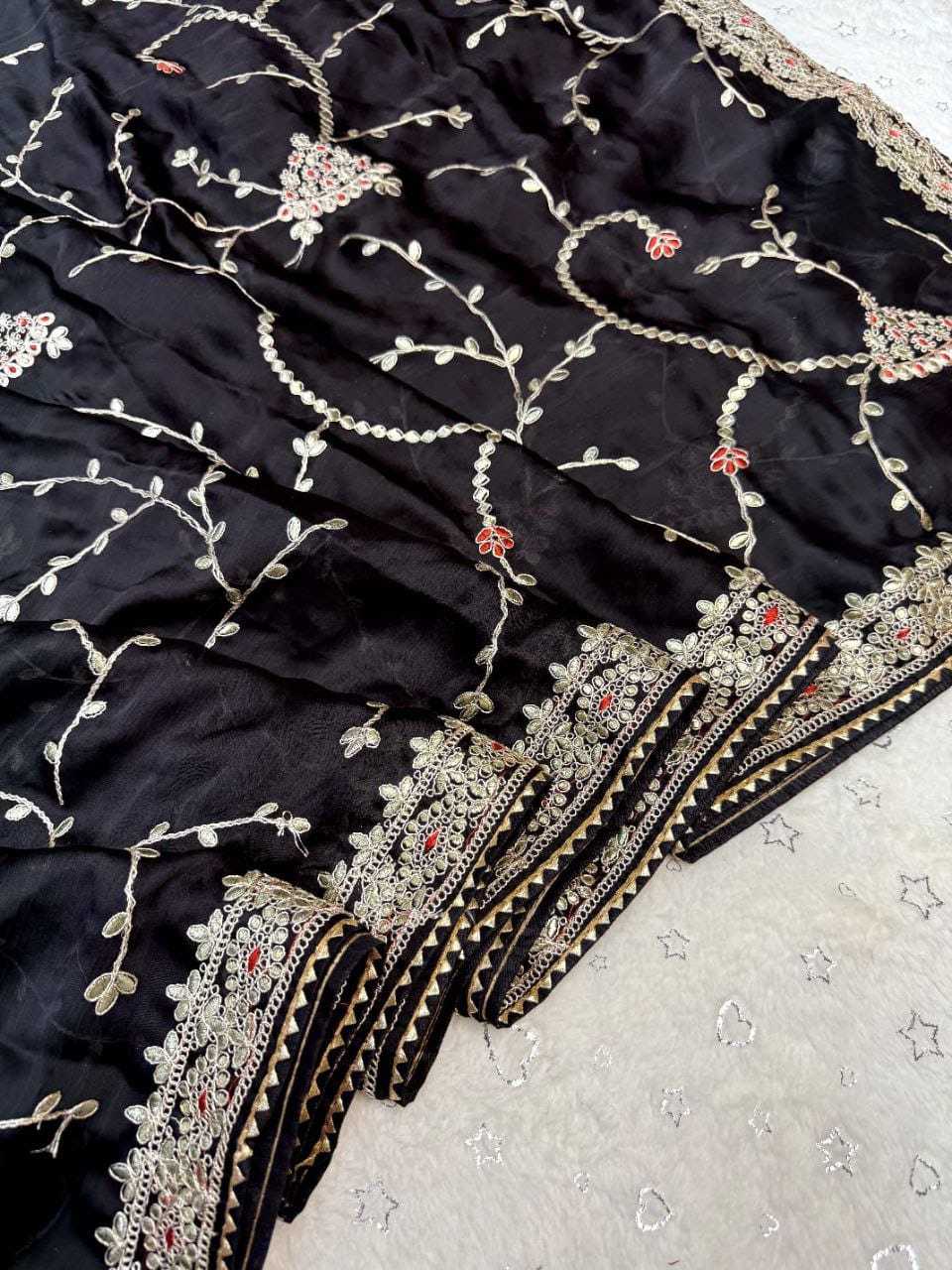 Chiffon Designer Saree