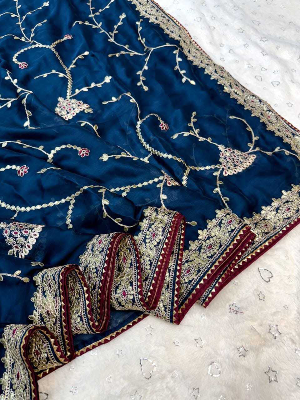 Chiffon Designer Saree