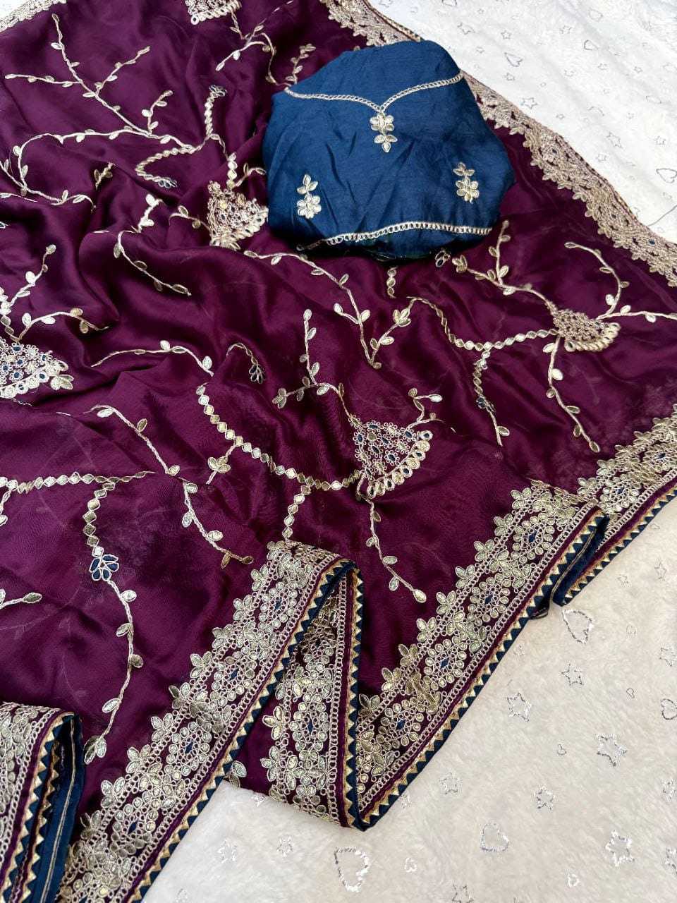 Chiffon Designer Saree