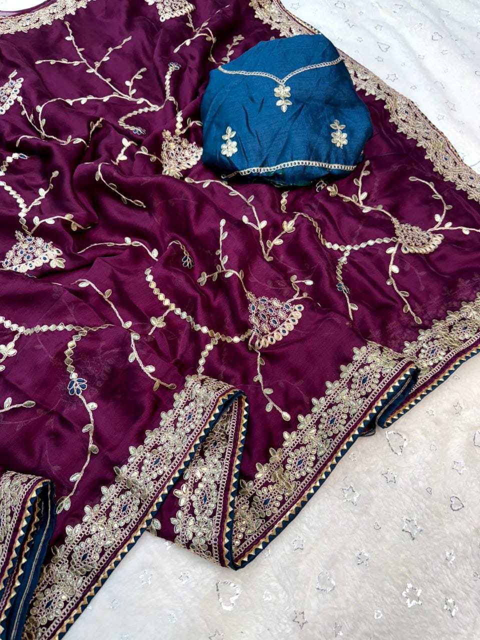 Chiffon Designer Saree