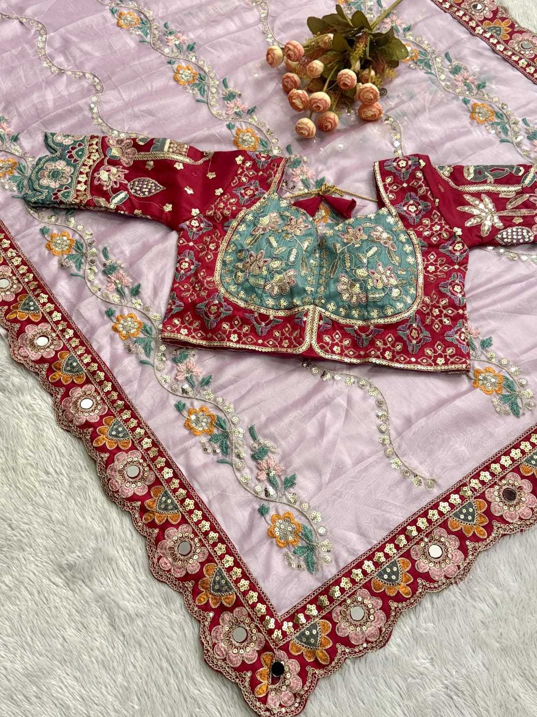 Rangoli Silk Soft Saree