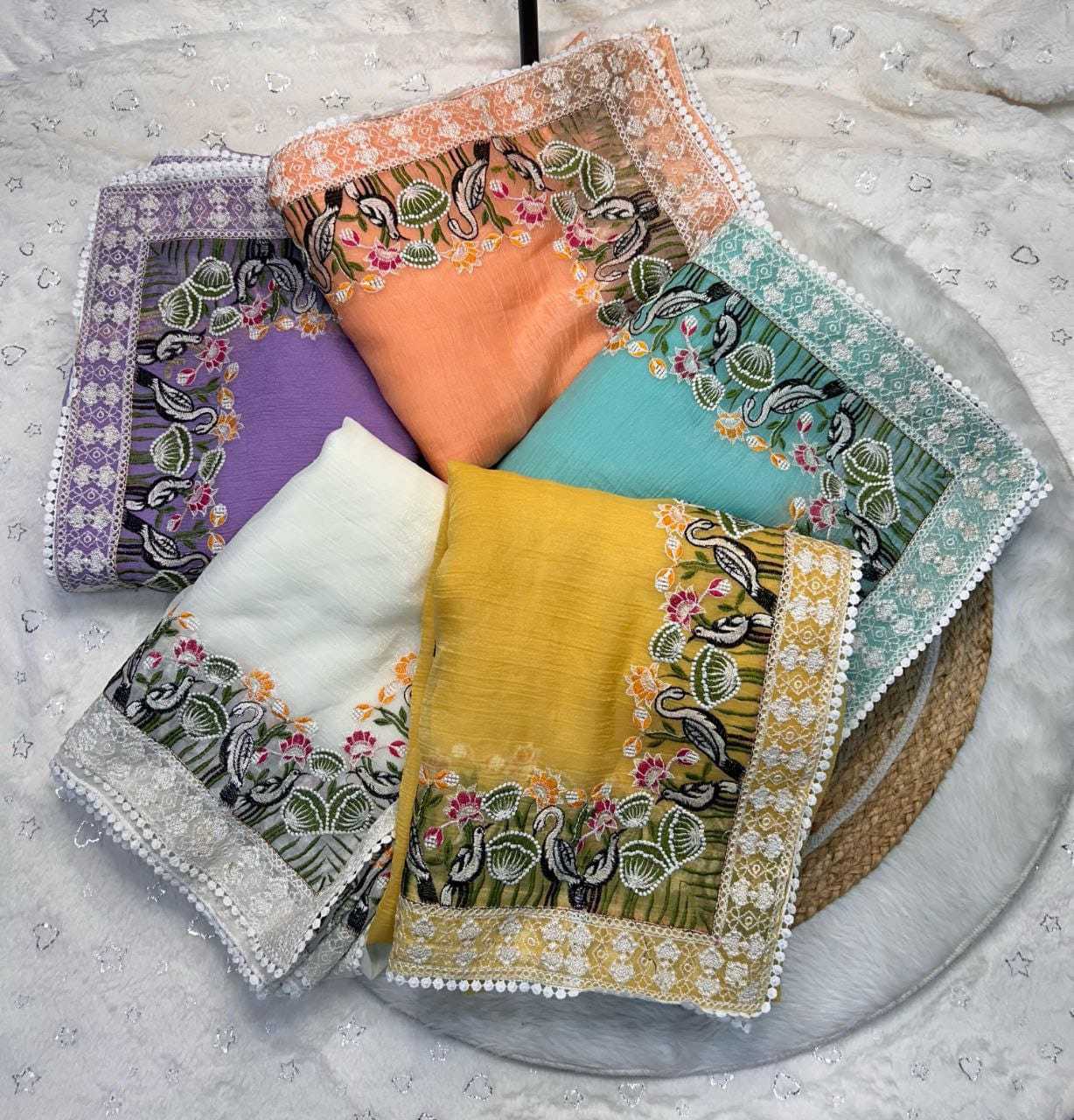 Crush Silk Fancy Saree