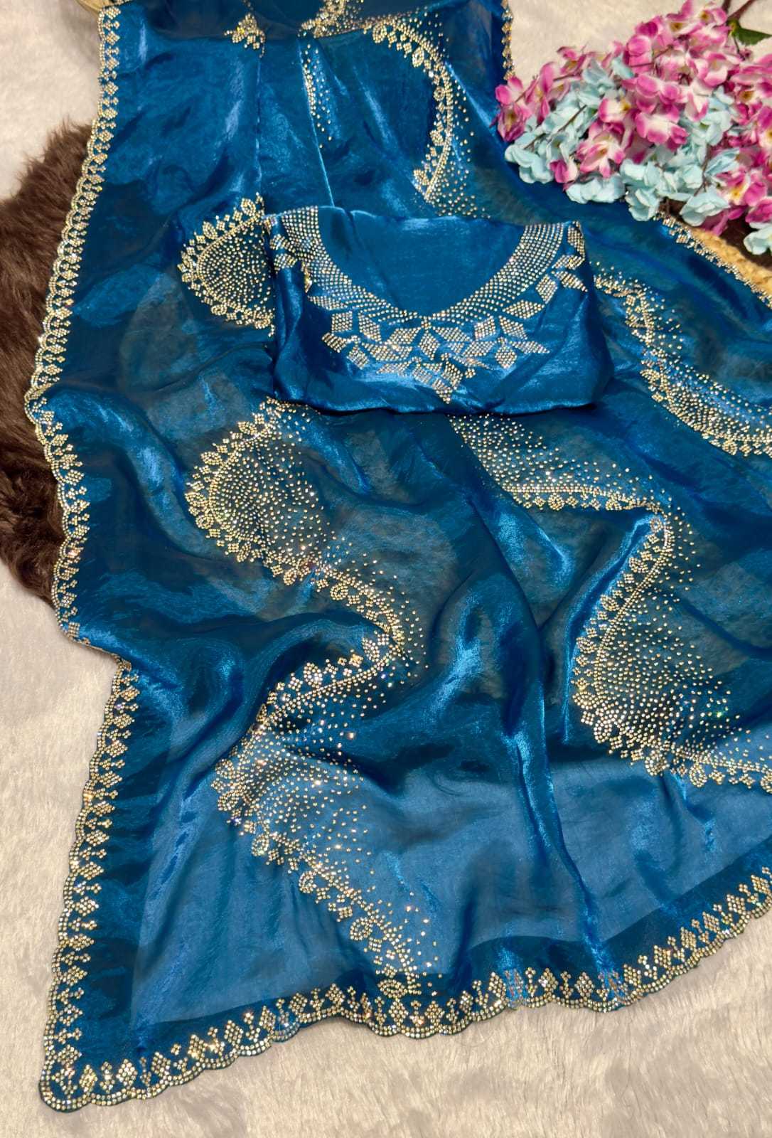 Space Silk Designer Saree