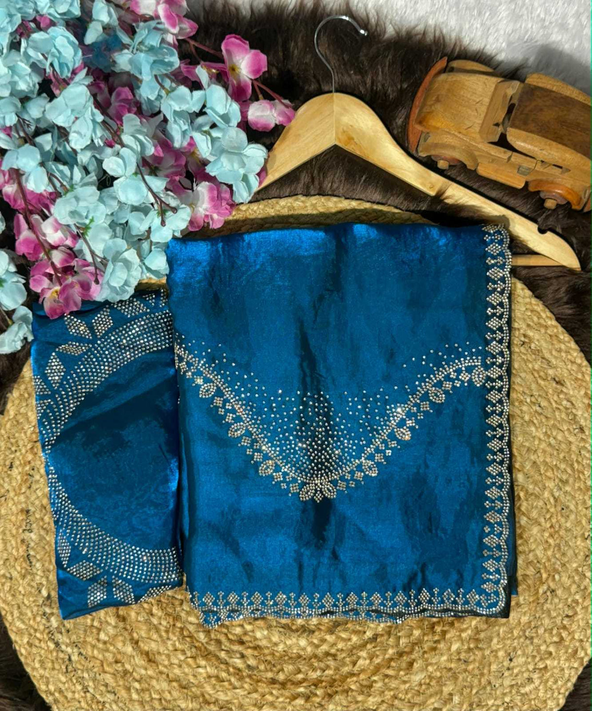 Space Silk Designer Saree