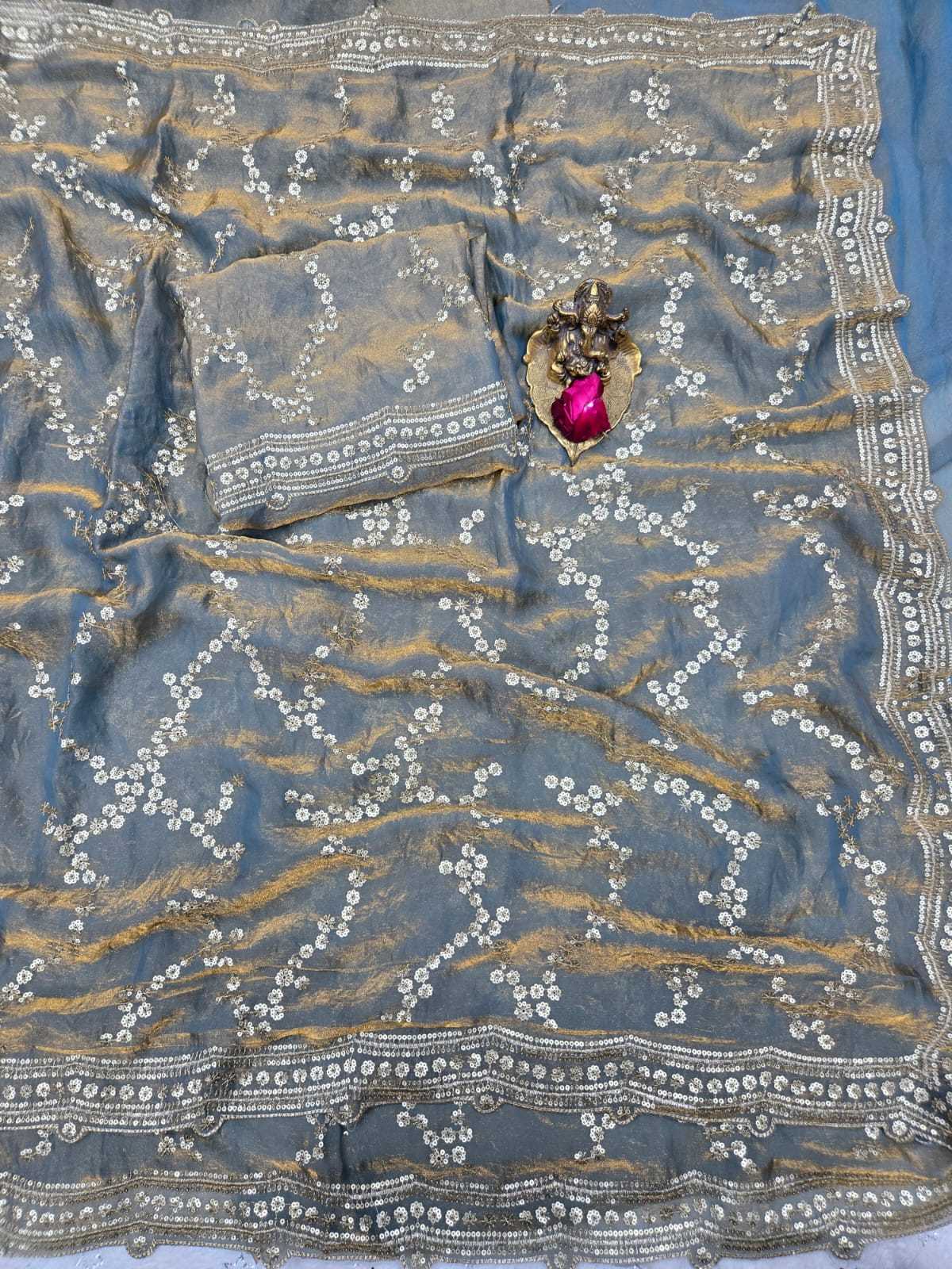 Space Silk Designer Saree