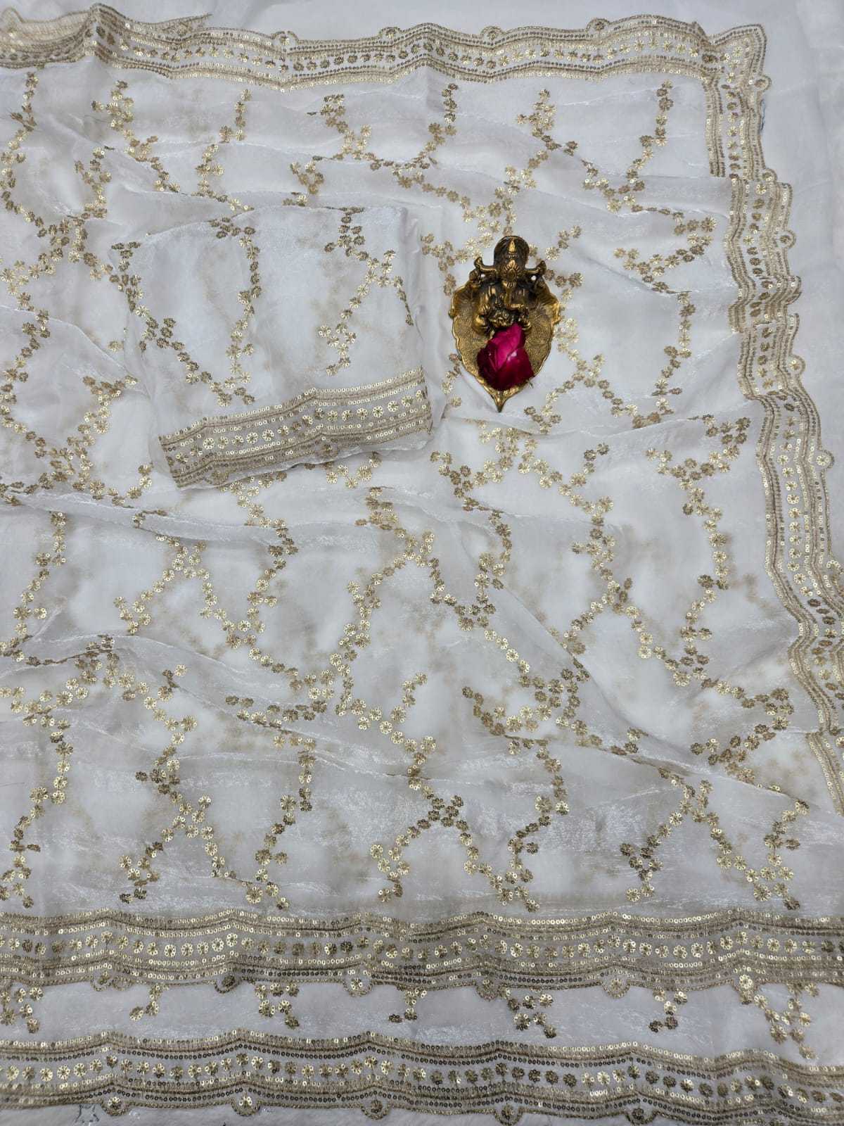 Space Silk Designer Saree