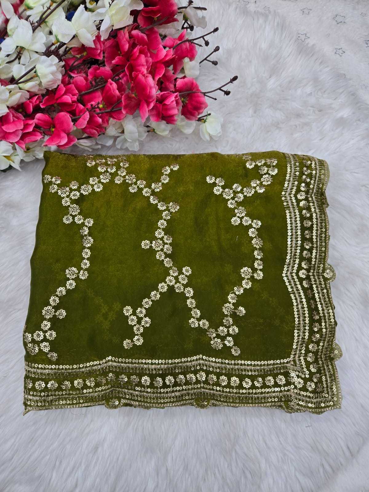 Space Silk Designer Saree