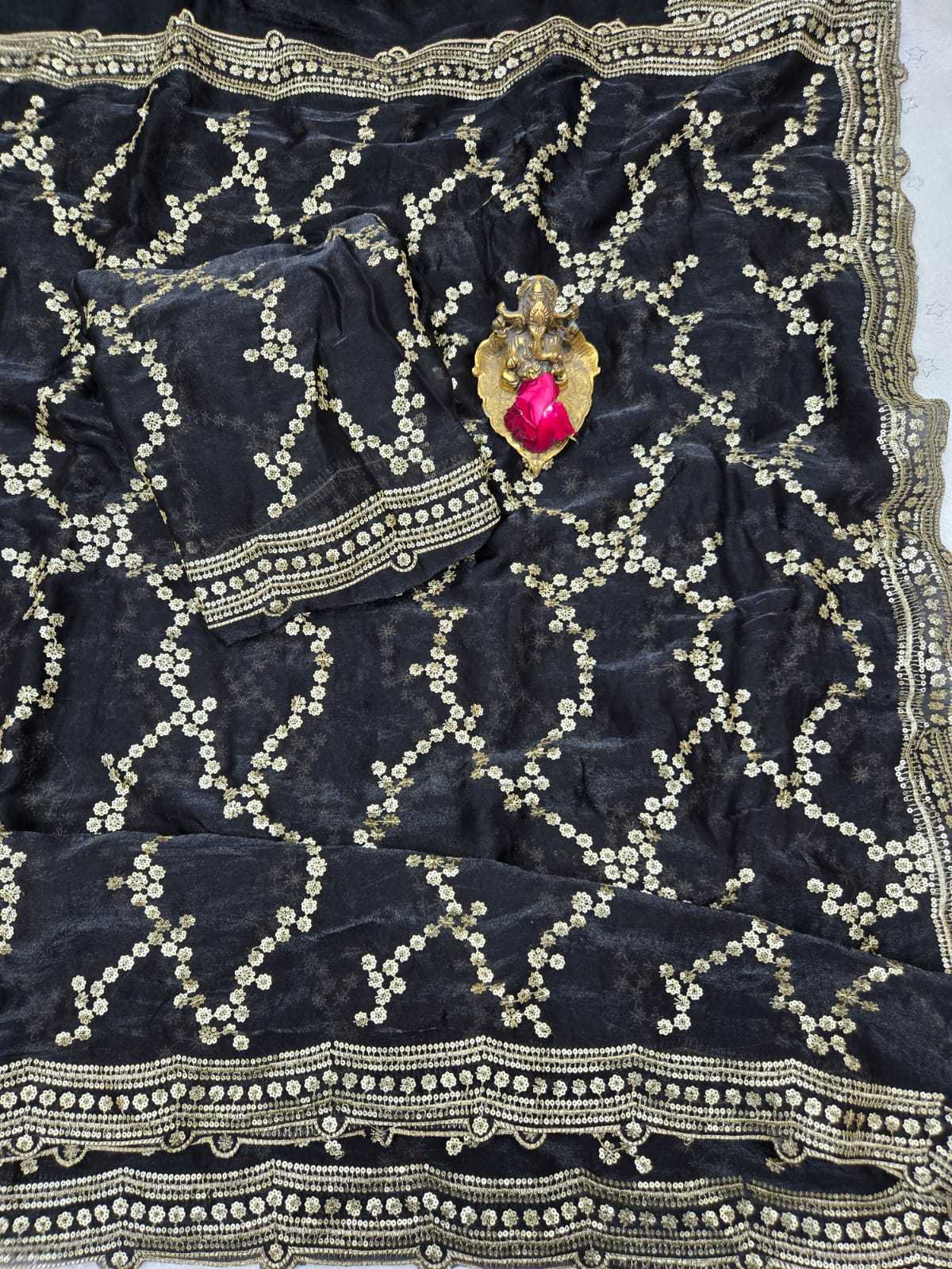Space Silk Designer Saree