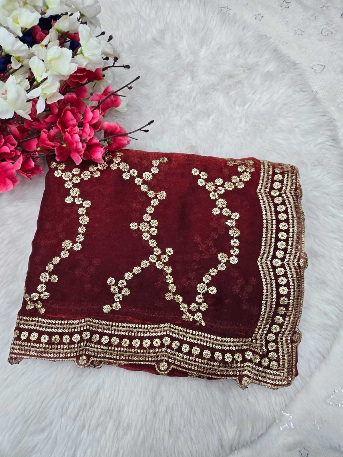 Space Silk Designer Saree