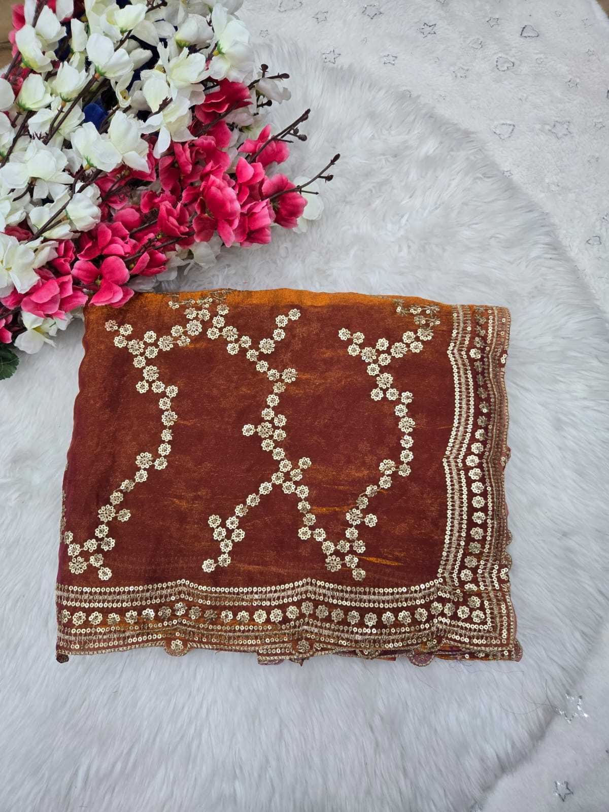 Space Silk Designer Saree