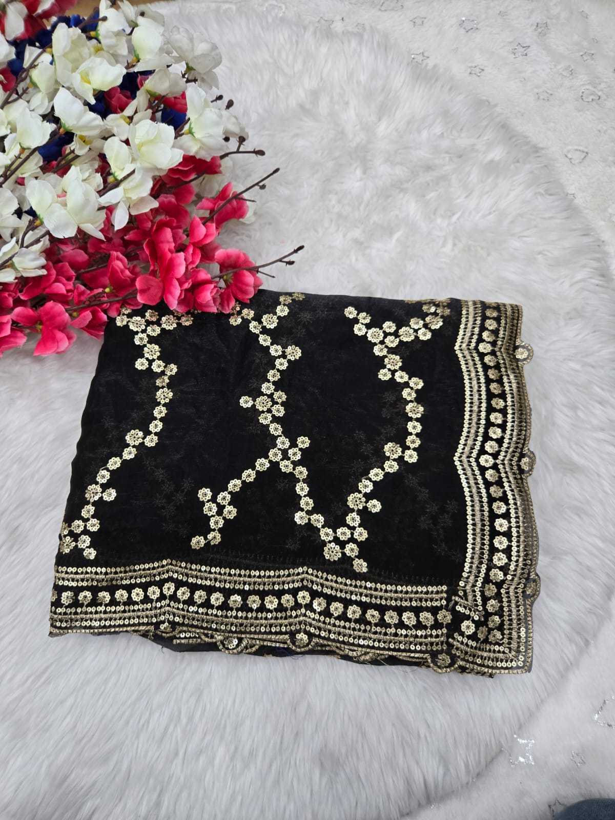 Space Silk Designer Saree
