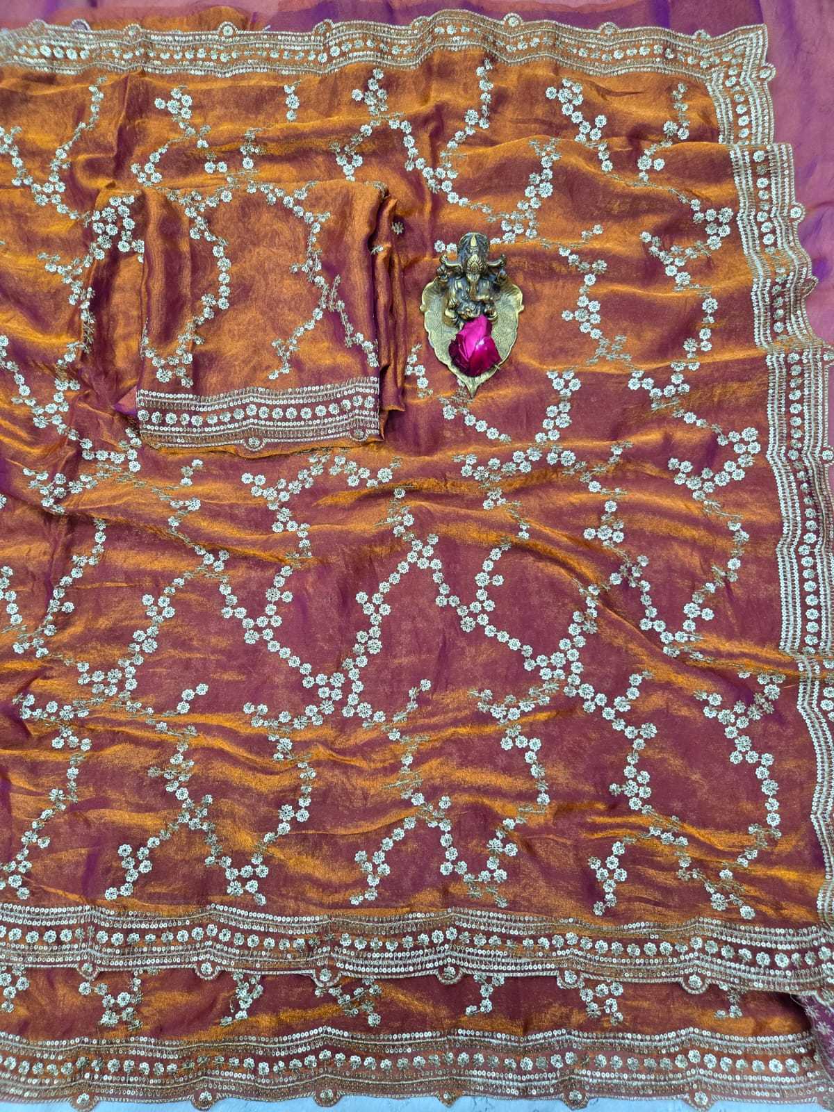 Space Silk Designer Saree